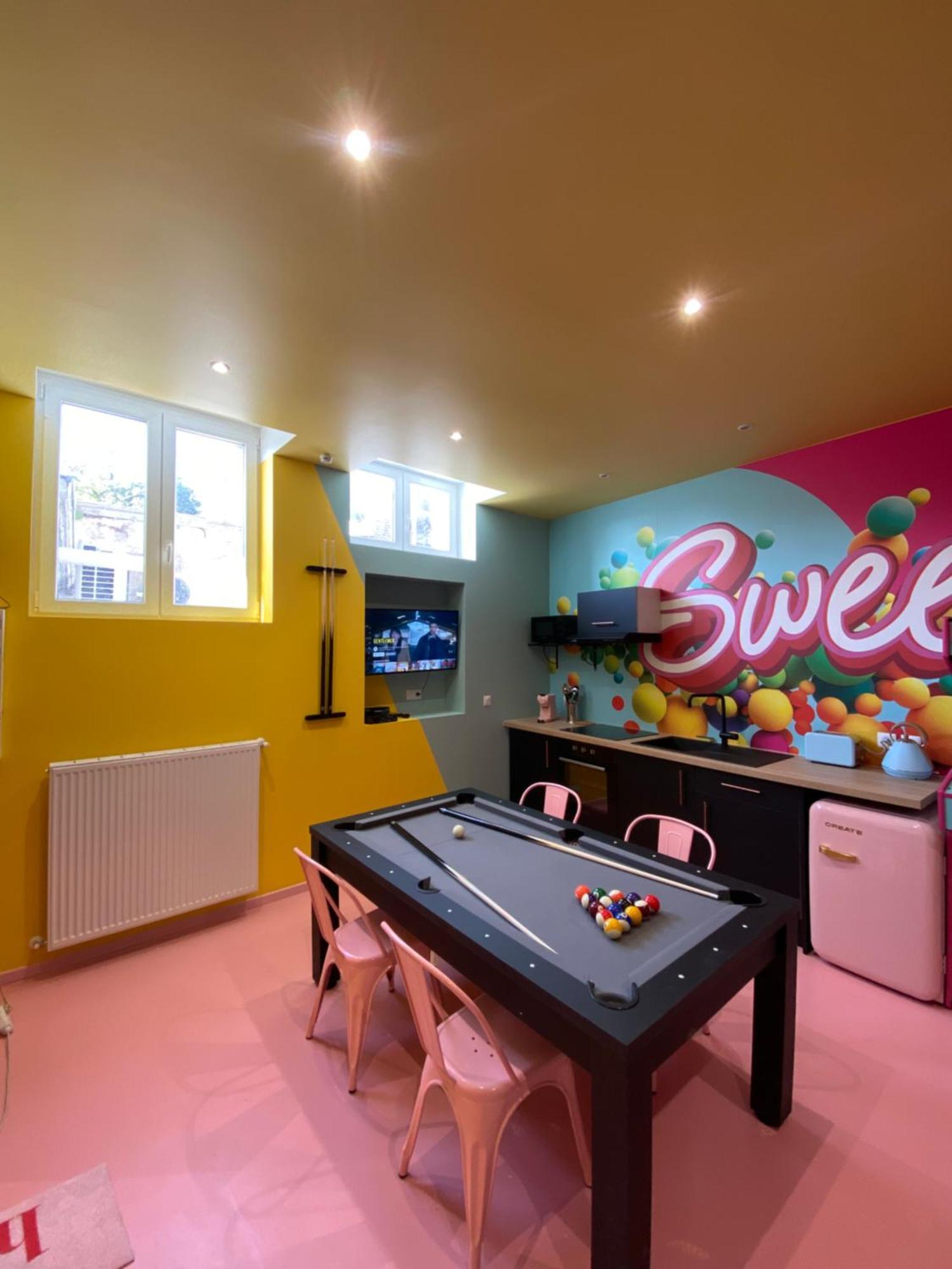 Capsule Bonbon - Balneo - Sauna - Billard - Nintendo Switch Douai Luaran gambar