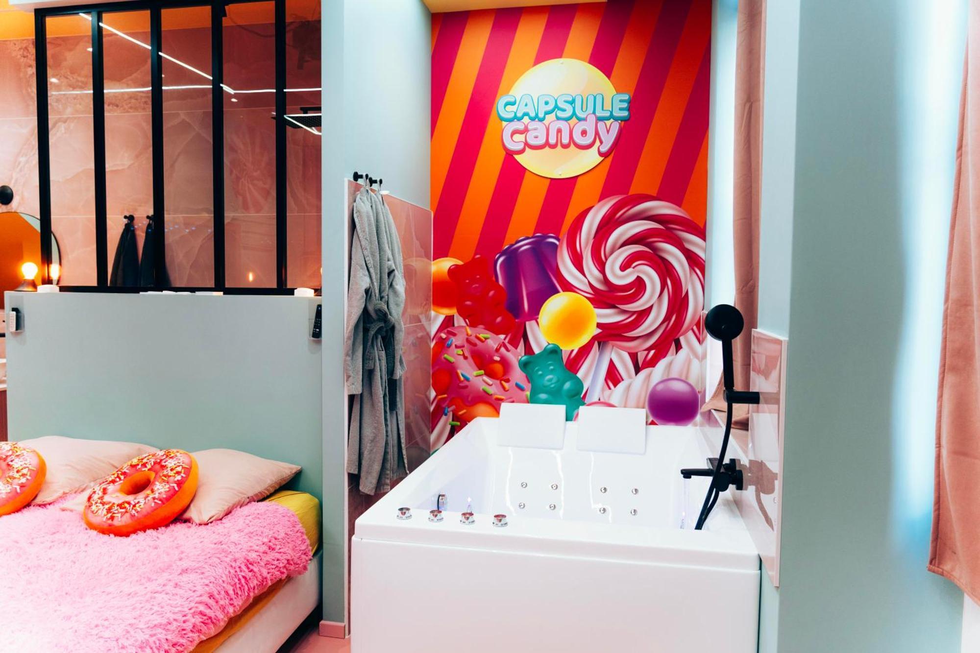 Capsule Bonbon - Balneo - Sauna - Billard - Nintendo Switch Douai Luaran gambar