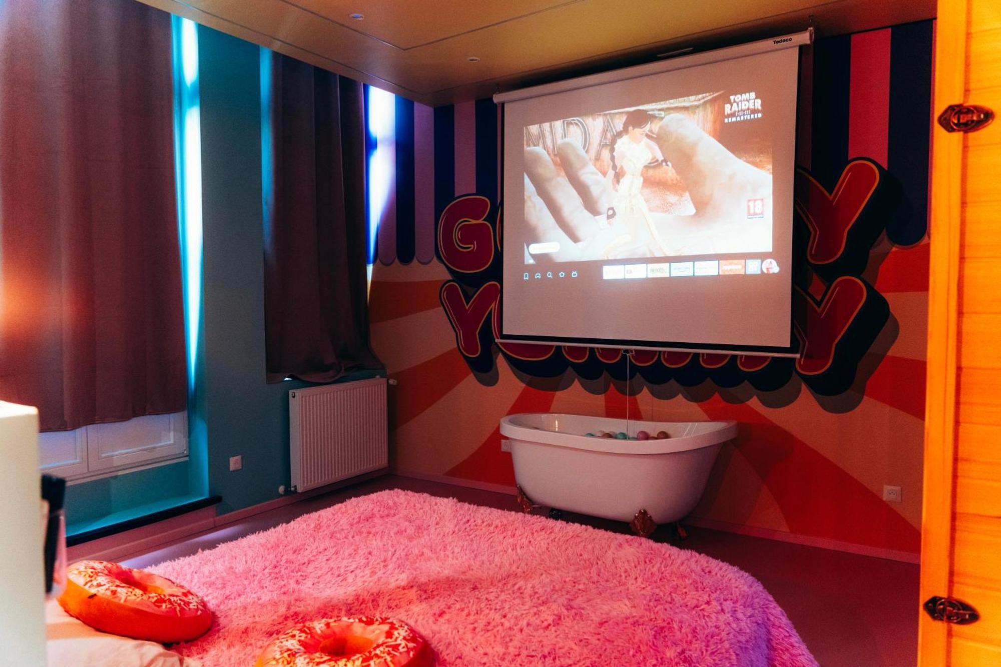 Capsule Bonbon - Balneo - Sauna - Billard - Nintendo Switch Douai Luaran gambar