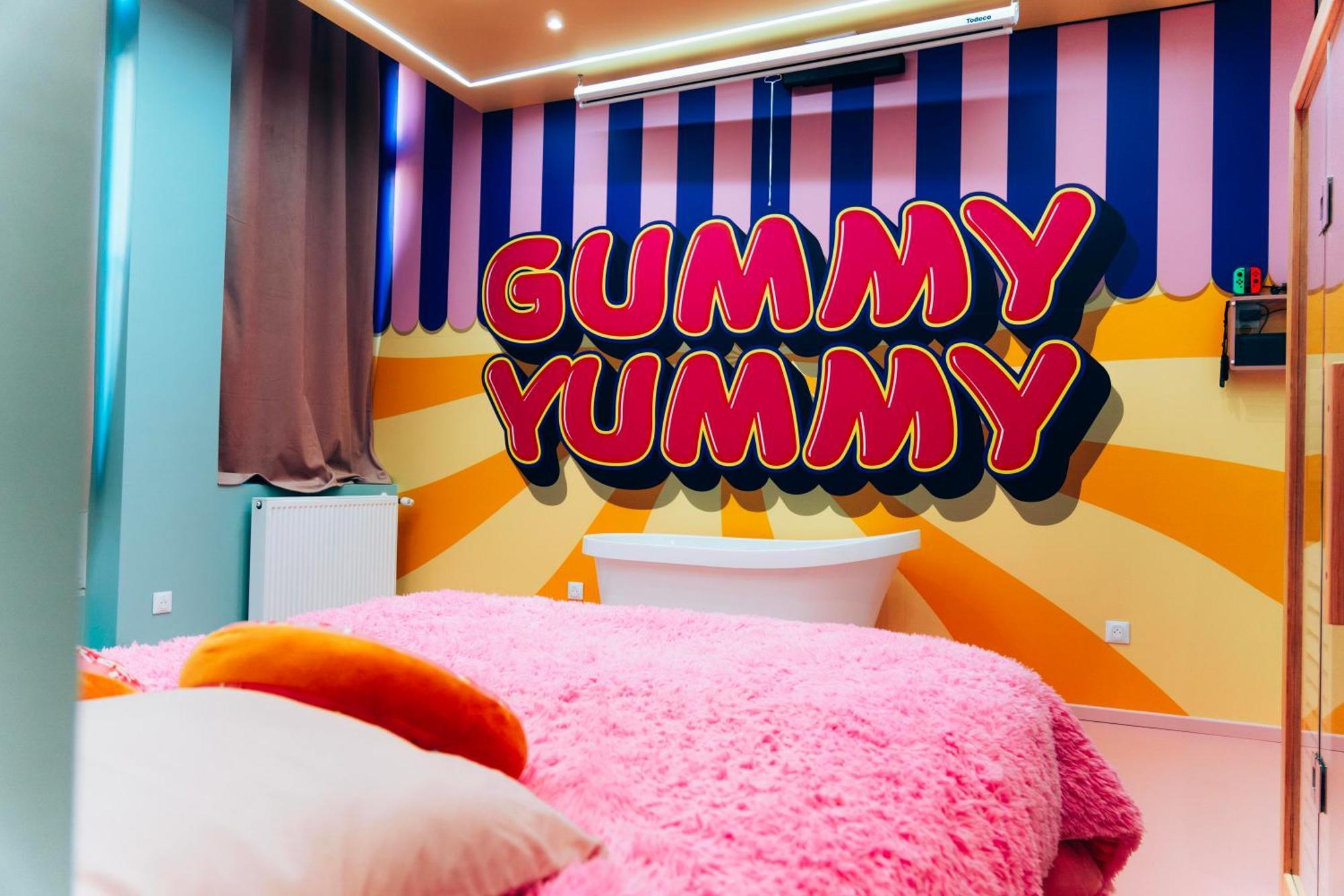 Capsule Bonbon - Balneo - Sauna - Billard - Nintendo Switch Douai Luaran gambar